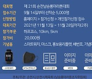 '코스는 내 맘대로!', 제21회 순천 남승룡마라톤대회 11월 개최