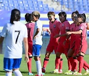 [A-리뷰] 대한민국, '최유리-문미라' 득점 힘입어 우즈벡에 4-0 승..'본선 진출!'