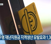 [뉴스브리핑] 제주형 재난지원금 지역생산 유발효과 1,300억 원 외
