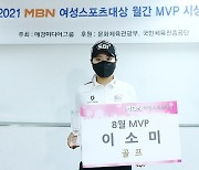 골프 이소미 MBN여성스포츠대상 8월 MVP