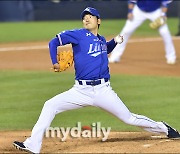 [MD포토] 백정현, '역동적인 피칭'