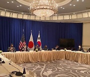 한미일·한미 연쇄 외교회담..종전선언·북핵 논의