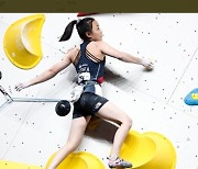 도쿄올림픽 아픔 씻은 서채현, 스포츠클라이밍 세계선수권 금메달