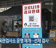 원주시, 종합체육관검사소 운영 재개..선제 검사
