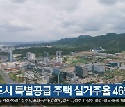 대구·경북 혁신도시 특별공급 주택 실거주율 46%
