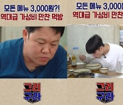김구라 '늦둥이 소식날' 공개된 아들 그리와 먹방..팬들 축하 봇물