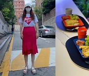 '한재석♥' 박솔미, 바빠도 두 딸 아침 챙기는 슈퍼맘.."얼른 학교가자"