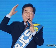 이낙연, 광주·전남서 47.12% '첫 1위'..이재명 2위(상보)