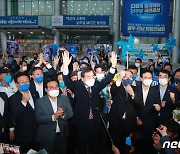 이낙연, 광주·전남서 47.12%로 첫 승