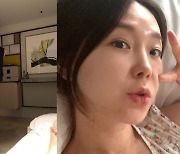 '문재완♥' 이지혜, 강남 5성급호텔 태교 중 "짝꿍 오니 재밌네"..달달한 5년차 부부 [TEN★]