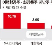 위드 코로나 기대속.. 여행·항공주 웃고 화장품주 울고