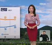 [뉴스9 날씨] 내일 전국 흐려요..서해안 빗방울