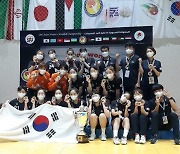 여자핸드볼 한일전 대승, 한국 아시아선수권 5연패