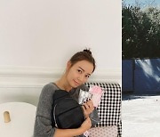 권상우♥손태영 딸 리호, 미국서 테니스 즐기기 "부쩍 큰 느낌"