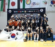 한국 여자핸드볼, 일본 꺾고 아시아선수권 5연패