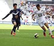 '황의조 시즌 1호 도움' 보르도, 렌과 1-1