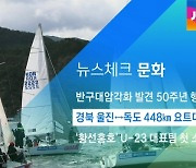 [뉴스체크|문화] 경북 울진 ↔ 독도 448km 요트대회