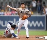샌디에이고 김하성, 타점 기회서 2삼진..시즌 타율 0.204