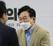 국힘 인천시당 방문한 원희룡 후보