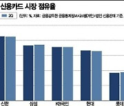 삼성카드, 2분기 점유율 약진..1위 바짝 추격