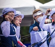 한국 양궁, 세계선수권 단체전 싹쓸이