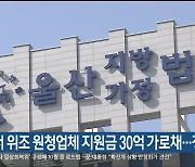 공문서 위조 원청업체 지원금 30억 가로채..징역형