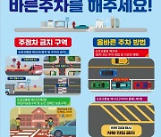 홍천군, 12월부터 역방향 주정차 위반 차량 단속