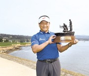 최경주, PGA 챔피언스 투어 정상 "한국골프 새 역사"