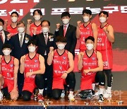 한국가스공사 농구단 '우승을 향해' [포토]