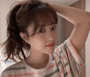 박보영, 수수한 패션도 사랑스러운 '뽀블리'