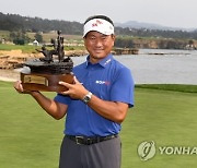 최경주, 한국인 첫 PGA 챔피언스 투어 우승 "첫 우승과 같은 기분"