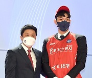 [MD포토] 신승민 '한국가스공사 첫 신인드래프트 지명자'