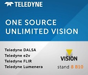 Teledyne, Vision 2021 콘퍼런스에서 광범위한 산업용 및 과학용 이미징 기술 선보일 예정