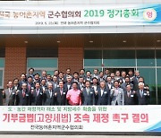 홍성열 농어촌지역군수협의회장 "고향세법 국회 본회의 통과 환영"