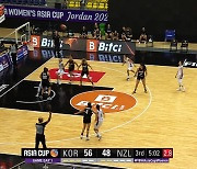여자농구, 뉴질랜드 상대로 아시아컵 첫 경기 승리