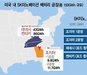 SK이노·포드, 10조 들여 美 최대 배터리공장 설립
