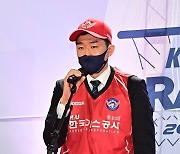 김승기 감독 아들, 김진모 '한국가스공사로' [포토]