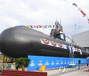 3천t급 잠수함 3번함 '신채호함' 진수