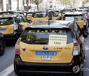 SPAIN TAXI PROTEST