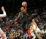 [WNBA] '윌리엄스·플럼 활약' LV, 4강 1차전 승리..박지수 1분 소화