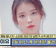 '130억 현금 분양' 아이유, 상반기 수익 이거밖에 안 돼? 하위권 순위 '눈길' ('TMI')