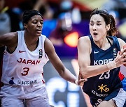 한국 여자농구, 아시아컵 조별리그서 일본에 5점 차 분패