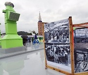 예술작품 전시된 홍천중앙시장