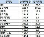 [표]코스피 기관/외국인 매매동향(9/30 3시30분)