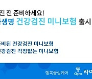 라이나생명, '건강검진 미니보험' 2종 출시