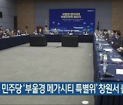 민주당 '부울경 메가시티 특별위' 창원서 출범
