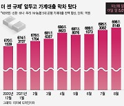 가계대출 700조 시대..연말 '더 센 규제' 앞두고 막차 탔다