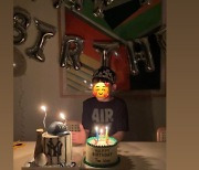 '개코♥' 김수미, 아들 위한 10번째 생일파티.."귀여운 태우 보며 마냥 행복"
