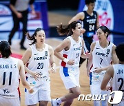 대한민국 여자농구 대표팀, 대만 꺾고 4강 진출