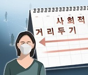 [속보] 거리두기 2주 연장..사적모임 인원제한도 그대로